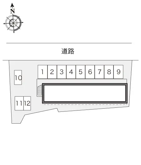 ★手数料０円★あま市甚目寺　月極駐車場（LP）